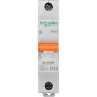 Автомат 1P 10А тип C 4,5кА ВА63 Домовой (Schneider Electric), арт. 11202