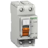 УЗО 2P 63А 300мА 4,5кА ВД63 Домовой (Schneider Electric), арт. 11456