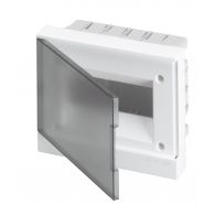 Бокс (щиток) на 8 автоматов Basic E 1 ряд пластиковый внутренний IP40 прозрачная дверь (ABB), арт. 1SZR004002A1203