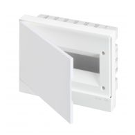 Бокс (щиток) на 12 автоматов Basic E 1 ряд пластиковый внутренний IP40 белая дверь (ABB), арт. 1SZR004002A1104