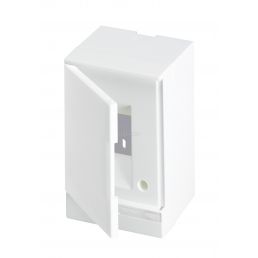 Бокс (щиток) на 2 автомата Basic E 1 ряд пластиковый наружный IP40 белая дверь без клемм (ABB), арт. 1SZR004002A2100
