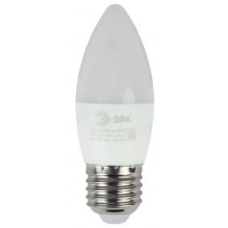 Лампа светодиодная LED свеча 6W E27 480Лм 2700К 220V ECO (Эра), арт. Б0020620