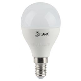 Лампа светодиодная LED шар 9W E14 720Лм 2700К 220V (Эра), арт. Б0029041