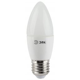 Лампа светодиодная LED свеча 7W E27 560Лм 2700К 220V (Эра), арт. Б0028479