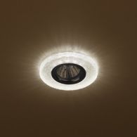 Светильник декор c LED подсветкой 50w GU5.3 MR16 4000K коричневый IP20 12/ 220В DK LD1 BR (Эра), арт. Б0018778