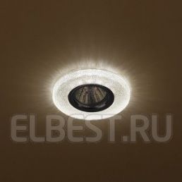 Светильник декор c LED подсветкой 50w GU5.3 MR16 4000K коричневый IP20 12/ 220В DK LD1 BR (Эра), арт. Б0018778