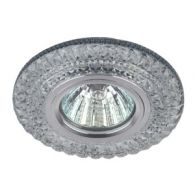 Светильник декор c LED подсветкой 7w GU5.3 MR16 4000K прозрачный IP20 12/ 220В DK LD3 SL/RGB (Эра), арт. Б0019205