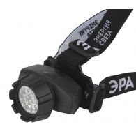 Фонарь налобный LED 1,7w 100Лм на батарейке 3xAAA черный GB-603 (Эра), Б0031383