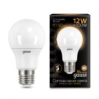Gauss Лампа LED A60 E27 12W 3000K