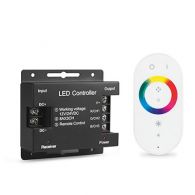 Контроллер для LED ленты RGB с пультом белым 12V 288W 24А (Gauss), арт. 201013288