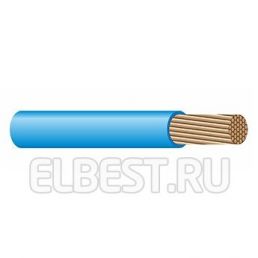 Провод установочный ПуГВнг(А)-LS 1х6 ГОСТ (синий, РЭК-Prysmian)