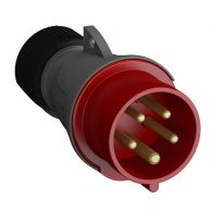 Вилка силовая кабельная переносная 3P+N+E 16А 400V IP44 Easy&Safe 416EP6 (ABB), арт. 2CMA101967R1000