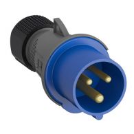 Вилка силовая кабельная переносная 2P+E 32А 220V IP44 Easy&Safe 232EP6 (ABB), арт. 2CMA101975R1000