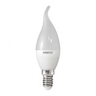 Лампа светодиодная LED свеча на ветру 6W E14 540Лм 2700К 220V IONICH (UNIVersal), арт. 1632