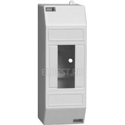 Бокс (щиток) на 1-2 автомата 1 ряд пластиковый наружный без двери КМПн 1/2 (IEK), арт. MKP31-N-02-30-252