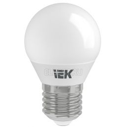 Лампа светодиодная LED шар 3W Е27 216Лм 4000К 220V (IEK), арт. LLE-G45-3-230-40-E27