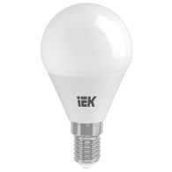 Лампа светодиодная LED шар 7W Е14 630Лм 3000К 220V (IEK), арт. LLE-G45-7-230-30-E14