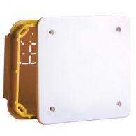 Коробка разветвительная (ответвительная) встроенный монтаж для сплошных стен белый 154x98x70 IP40 Express (DKC), арт. 59364