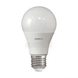Лампа светодиодная LED груша 14W Е27 1100Лм 2700К 220V IONICH (UNIVersal), арт. 1622
