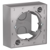Коробка для накладного монтажа AtlasDesign алюминий встроенный монтаж (Schneider Electric), арт. ATN000300