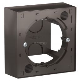 Коробка для накладного монтажа AtlasDesign мокко встроенный монтаж (Schneider Electric), арт. ATN000600