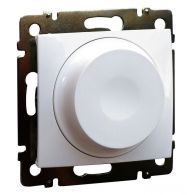Диммер (светорегулятор) 300W LED Valena белый поворотный в сборе встроенный монтаж (Legrand), арт. 774263