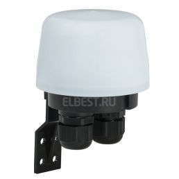 Датчик освещенности (фотореле ) белый max 2200Вт IP66 ФР 603 (IEK), арт. LFR20-603-2200-K01