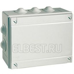 Коробка разветвительная (ответвительная) накладной монтаж серый 380x300x120 IP55 Express (DKC), арт. 54400