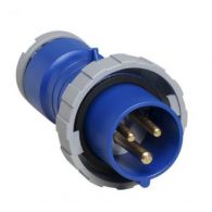 Вилка силовая кабельная переносная 2P+E 16А 220V IP67 Tough&Safe 216P6W (ABB), арт. 2CMA166460R1000