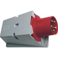 Вилка силовая кабельная стационарная 3P+N+E 63А 380V IP44 Tough&Safe 463BS6 (ABB), арт. 2CMA167566R1000