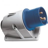 Вилка силовая кабельная стационарная 2P+E 32А 220V IP44 Easy&Safe 232BS6 (ABB), арт. 2CMA193314R1000