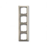 Рамка 4м универсал Basic 55 шампань встроенный монтаж 2514-93-507 (ABB), арт. 2CKA001725A1504