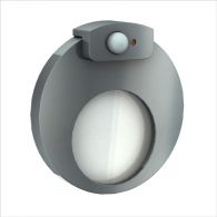 Светильник декоративной подсветки LED 1.4w 18Лм 5900K графит IP20 230В свет в 2-х направениях встроенный монтаж MUNA (Zamel), арт. 02-222-31