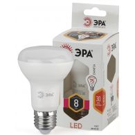 Лампа светодиодная LED рефлектор 8W E27 640Лм 2700К 220V R63 (Эра), арт. Б0020557