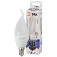 Лампа светодиодная LED свеча на ветру 11W Е14 880Лм 6000К 220V (Эра), арт. Б0032994