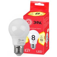Лампа светодиодная LED груша 8W Е27 640Лм 2700К 220V ECO (Эра), арт. Б0032095