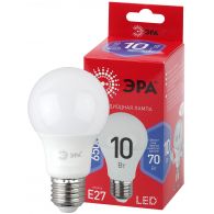 Лампа светодиодная LED груша 10W Е27 800Лм 6500К 220V ECO (Эра), арт. Б0045324