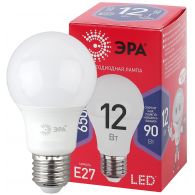 Лампа светодиодная LED груша 12W Е27 960Лм 6500К 220V ECO (Эра), арт. Б0045325