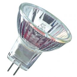Лампа галогеновая софит 35W GU4 420Лм 12V со стеклом MR11 (Vito), арт. MR11-35W/GU4/12V/CL