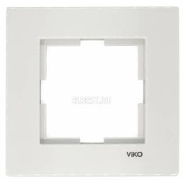 Рамка 1м Karre белый встроенный монтаж (Viko), арт. 90960200
