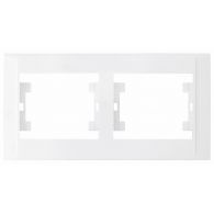 Рамка 2м гориз Defne белый встроенный монтаж (Makel), арт. 42001702