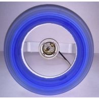 Светильник декор стекло круглое 100w E27 R80 синий IP20 220В VT 634 (Vito), арт. VT634-75W/BLUE/E27
