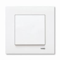 Выключатель 1 кл Karre белый встроенный монтаж (Viko), арт. 90960001