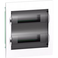 Бокс (щиток) на 24 автомата Easy 9 2 ряда пластиковый внутренний IP40 прозрачная дверь (Schneider Electric), арт. EZ9E212S2FRU
