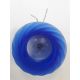Светильник встраиваемый точечный VT 579 MR16 стекло круг голубой (Vito), арт. VT579-50W/BLUE/MR16
