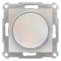 Диммер (светорегулятор) поворотно-нажимной 315W AtlasDesign жемчуг механизм встроенный монтаж (Schneider Electric), арт. ATN000434