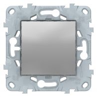 Выключатель 1 кл Unica NEW алюминий механизм встроенный монтаж (Schneider Electric), арт. NU520130