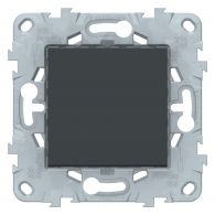 Выключатель 1 кл Unica NEW антрацит механизм встроенный монтаж (Schneider Electric), арт. NU520154