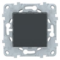Выключатель 1 кл перекрестный (переключатель) Unica NEW антрацит механизм встроенный монтаж (Schneider Electric), арт. NU520554
