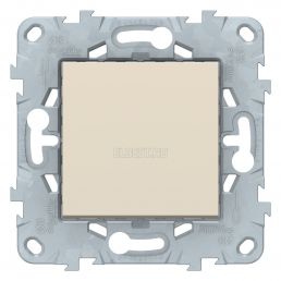 Выключатель 1 кл Unica NEW бежевый механизм встроенный монтаж (Schneider Electric), арт. NU520144